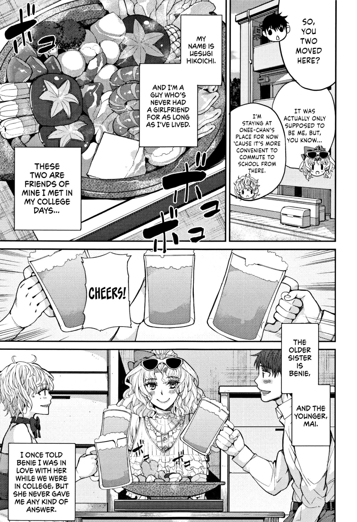 Hentai Manga Comic-Love Triangle-Read-3